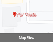 Midwest Orthopaedics - Westchester, IL Map